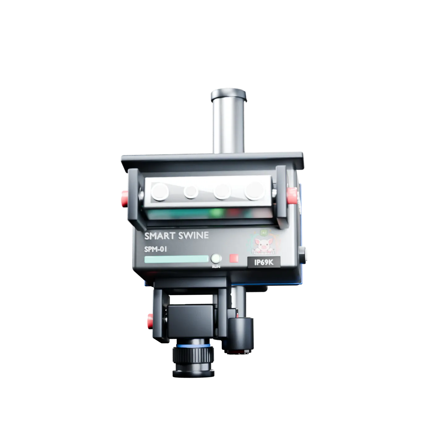 SPM-01 Smart Piglet Monitor, concept industrial design render